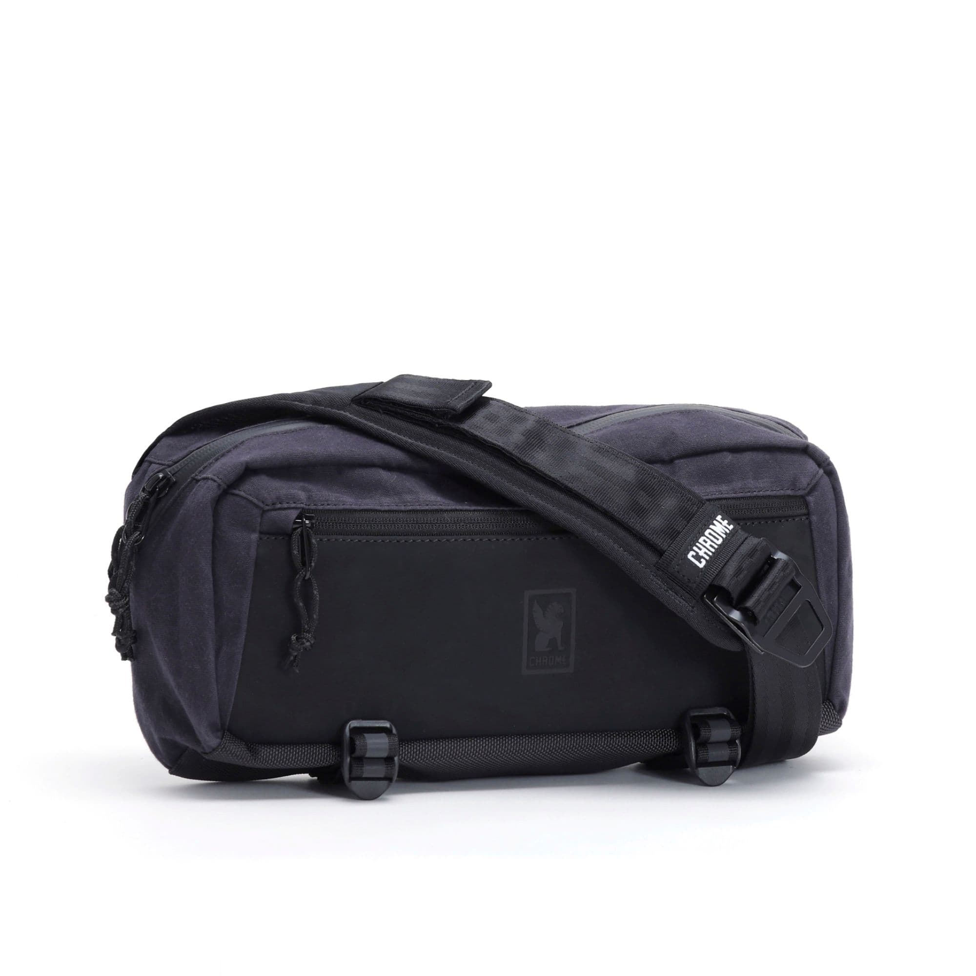 Chrome Mini Kadet - Black Canvas Leather – Belmont Army