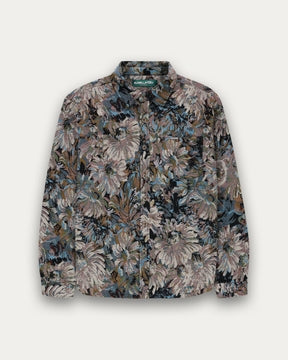 Men's Floral Tapestry Shirt - Blue