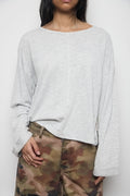 Women's Sway Drawstring Pullover - Heather Grey