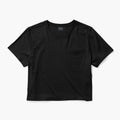 Women's Pima Cotton Boxy Crop Tee