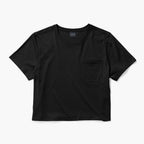 Women's Pima Cotton Boxy Crop Tee