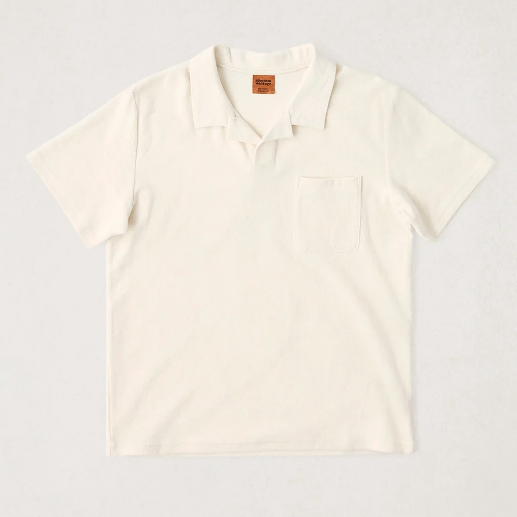 Rhythm Men's Vintage Terry Polo