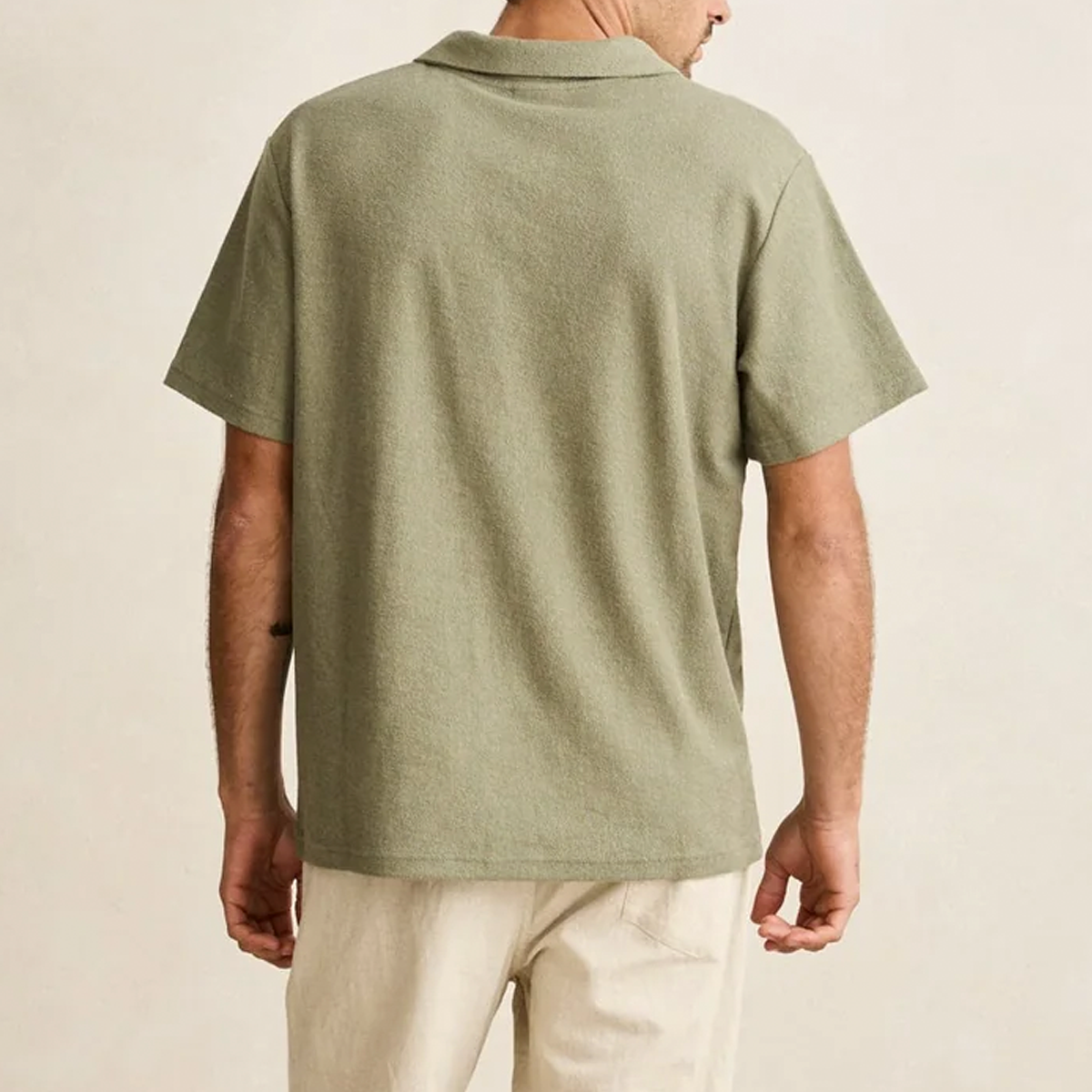 Rhythm Men's Vintage Terry Polo