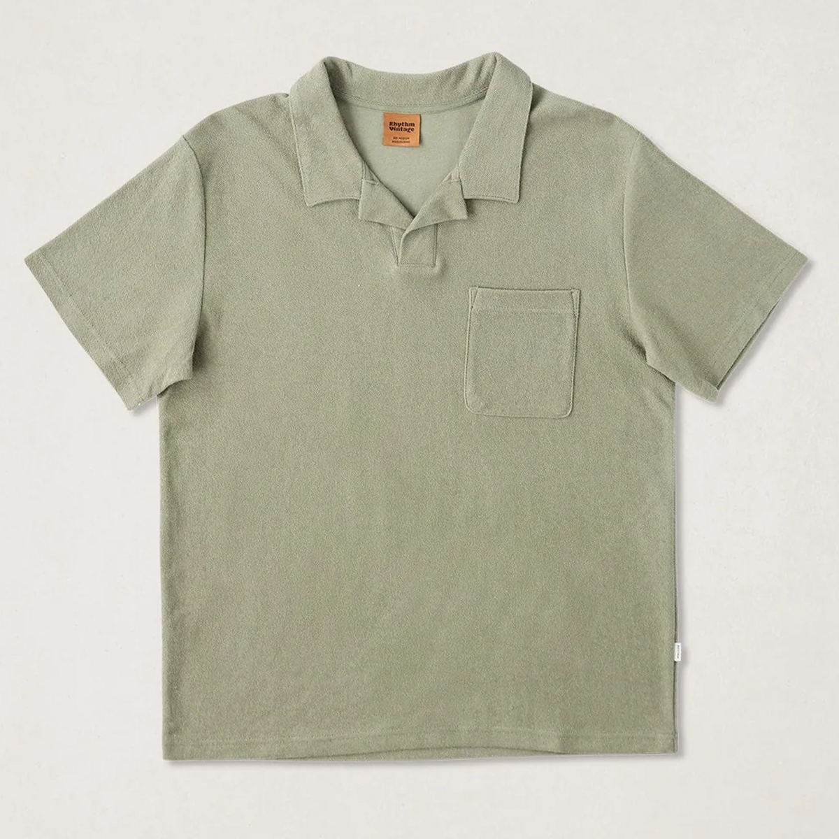 Rhythm Men's Vintage Terry Polo