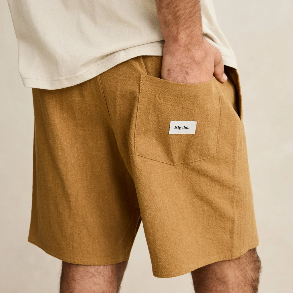 Rhythm Men's Textured Linen Jam