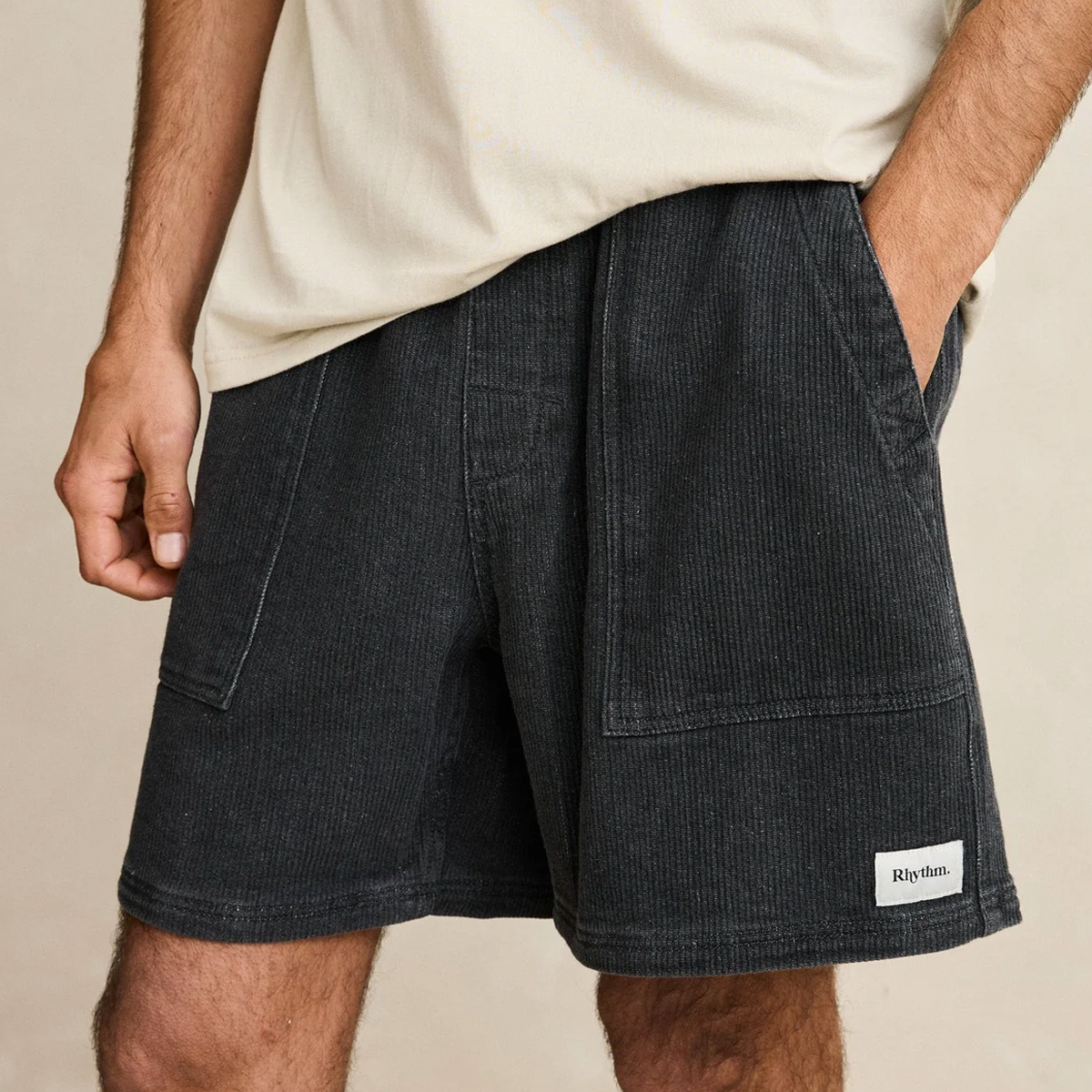 Rhythm Men's Textured Wale Jam