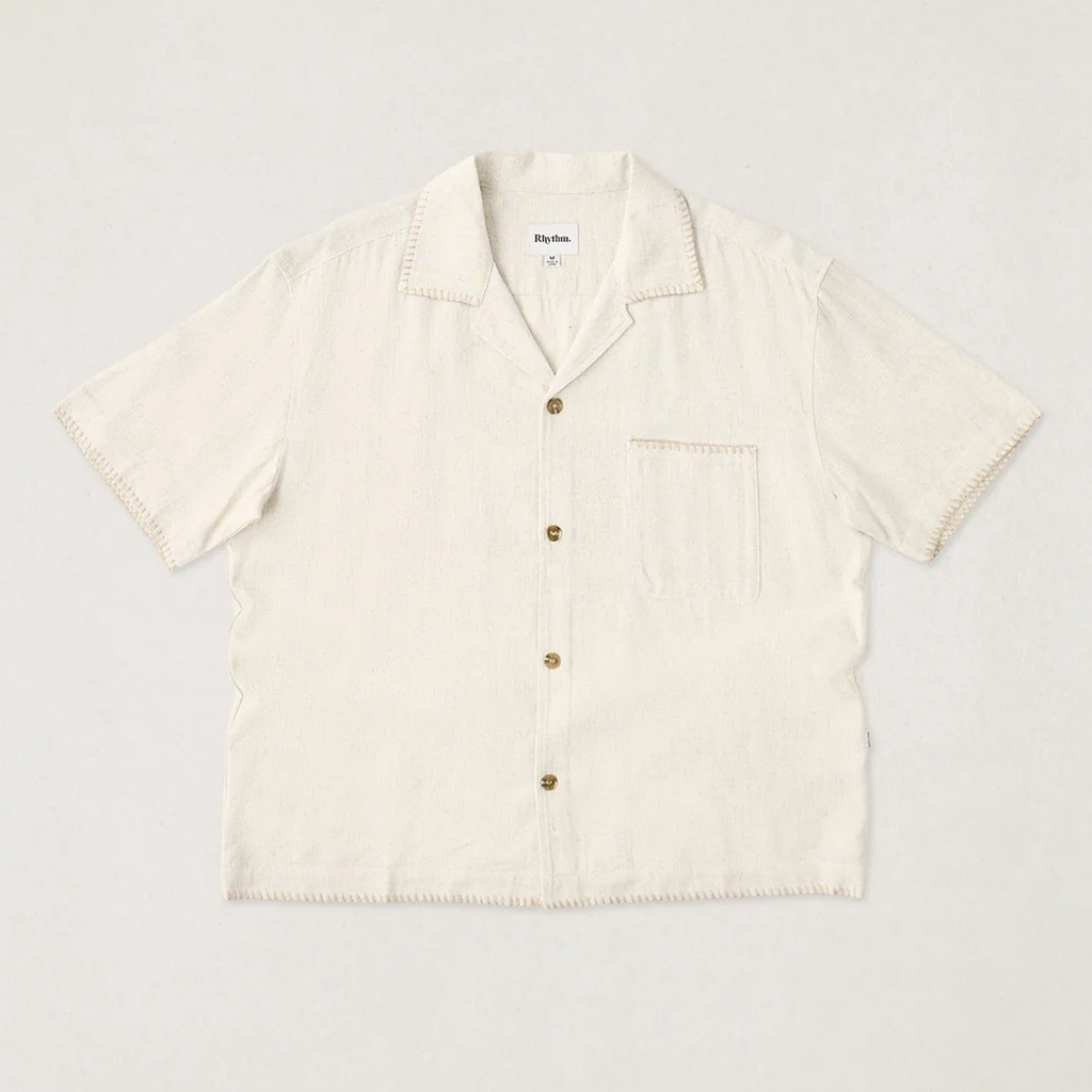 Rhythm Men's Relaxed Whip Stitch Short Sleeve Shirt