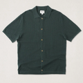 Rhythm Men's Textured Knit Short Sleeve Shirt