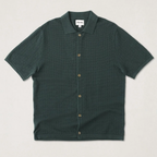 Rhythm Men's Textured Knit Short Sleeve Shirt