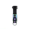 Chrome Mini Buckle Key Chain - Rainbow Matte Buckle