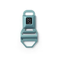 Chrome Seatbelt Buckle Lg (2") - Steel Blue