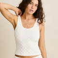 Gigi Lace Scoop Neck Tank