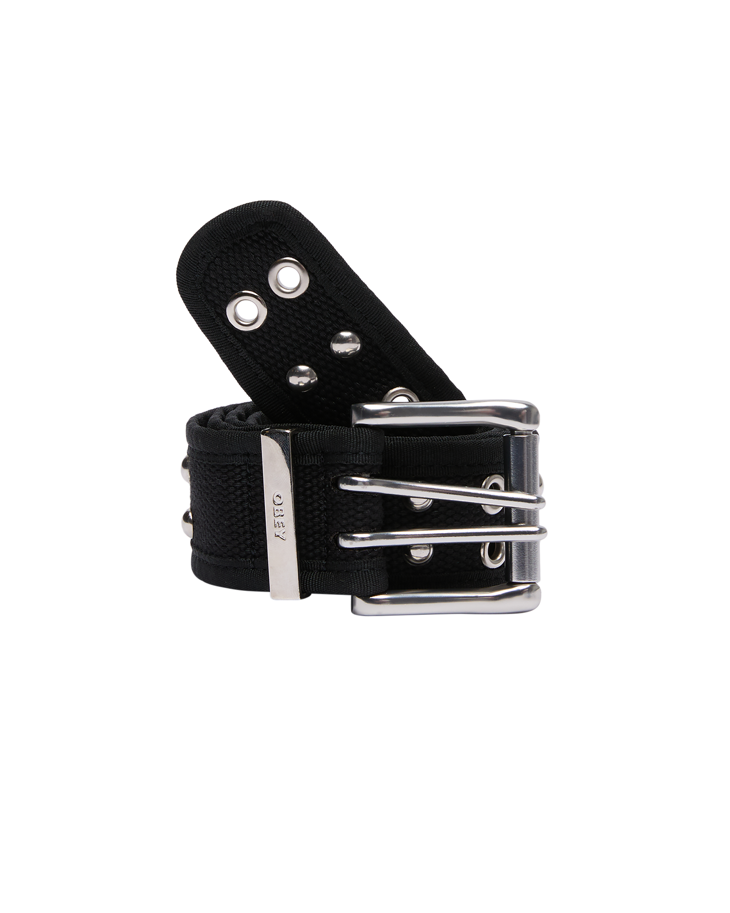 Obey Studded Web Belt - Black