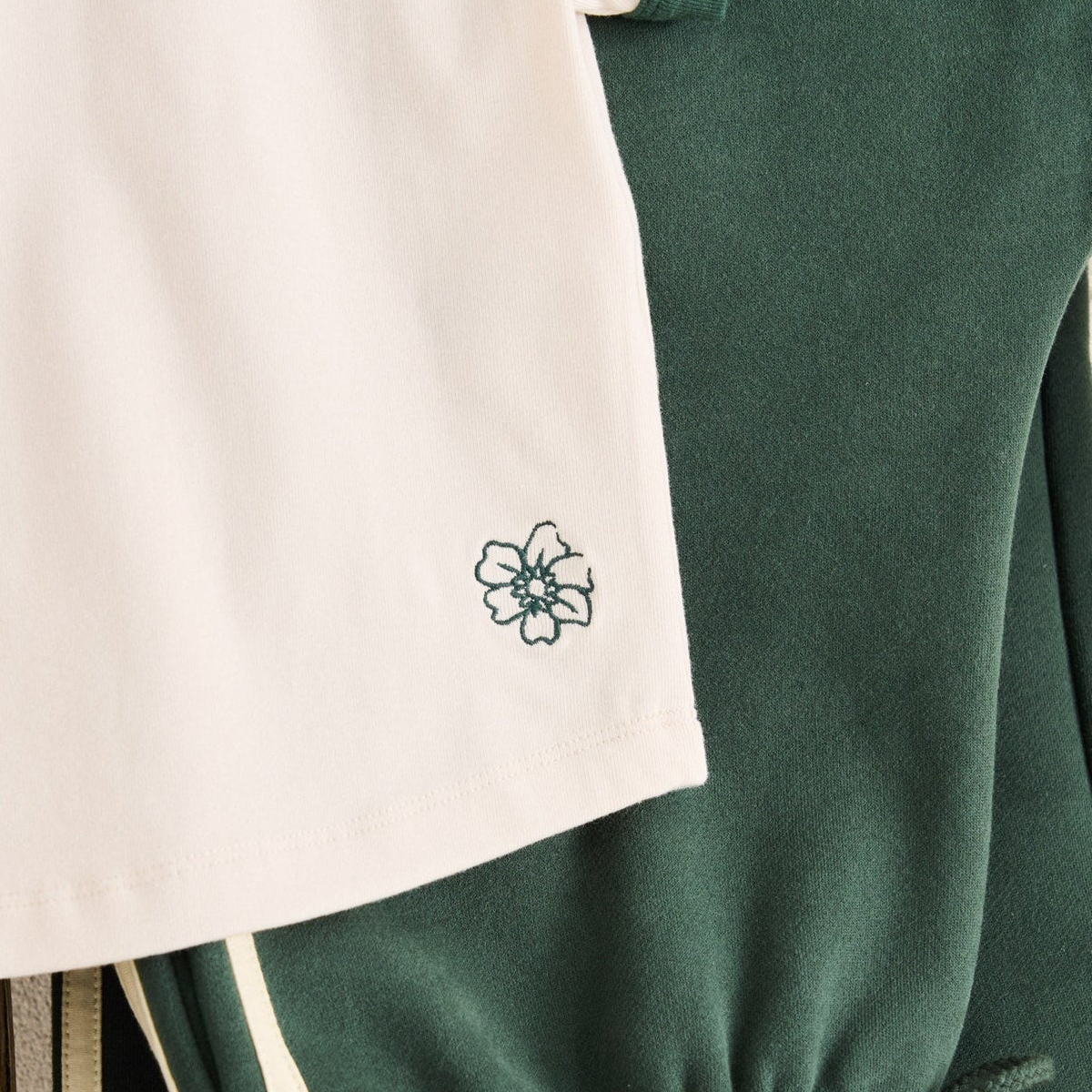 Embroidered Floral Tee
