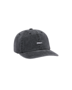 Pigment Obey Bold 6 Panel Snapback - Pigment Black