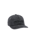Pigment Obey Static 6 Panel Velcro Back - Pigment Black