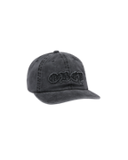 Pigment Obey Static 6 Panel Velcro Back - Pigment Black