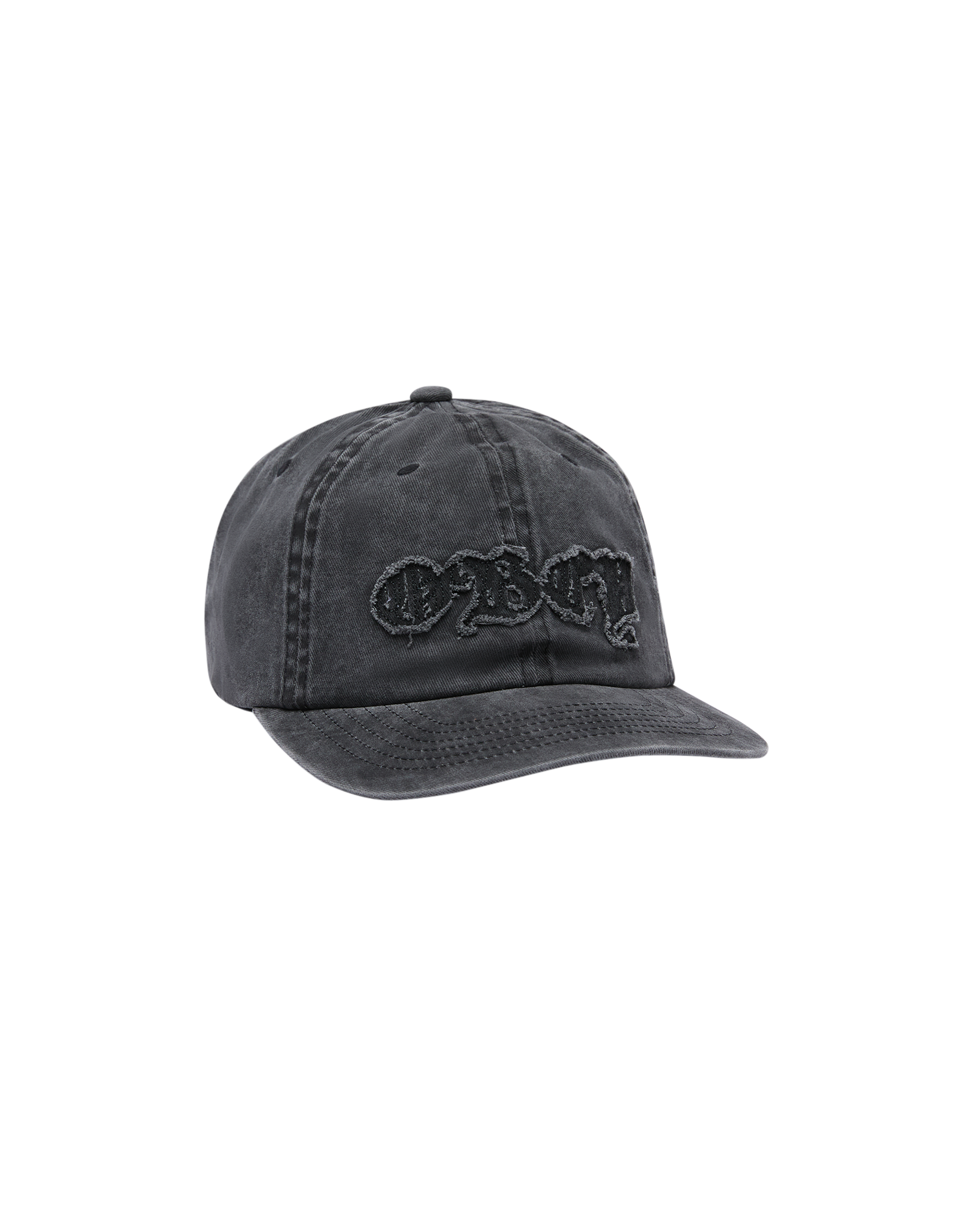 Pigment Obey Static 6 Panel Velcro Back - Pigment Black