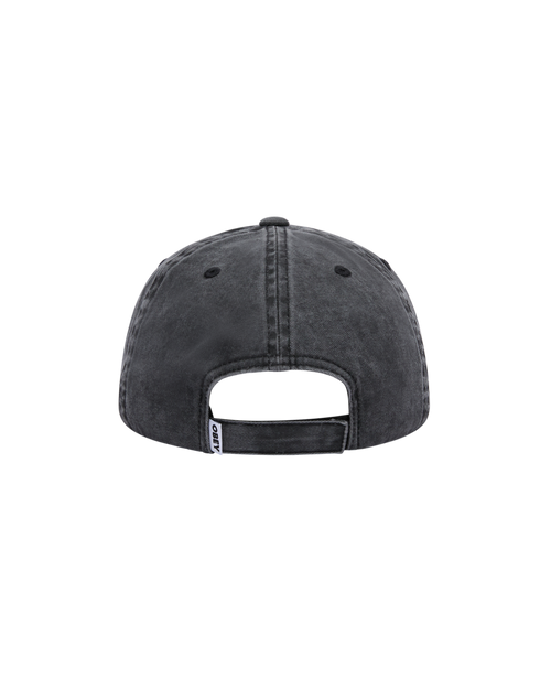 Pigment Obey Static 6 Panel Velcro Back - Pigment Black
