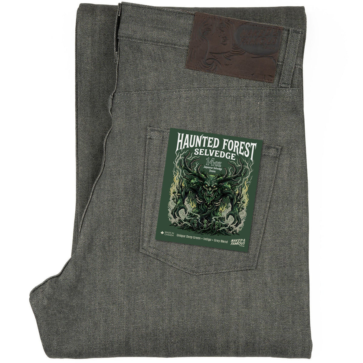 Men's Strong Guy - Haunted Forest Selvedge - Forest