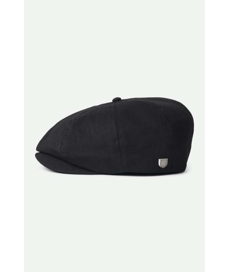 Brixton Brood Snap Cap - Black