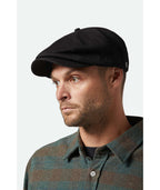 Brixton Brood Snap Cap - Black