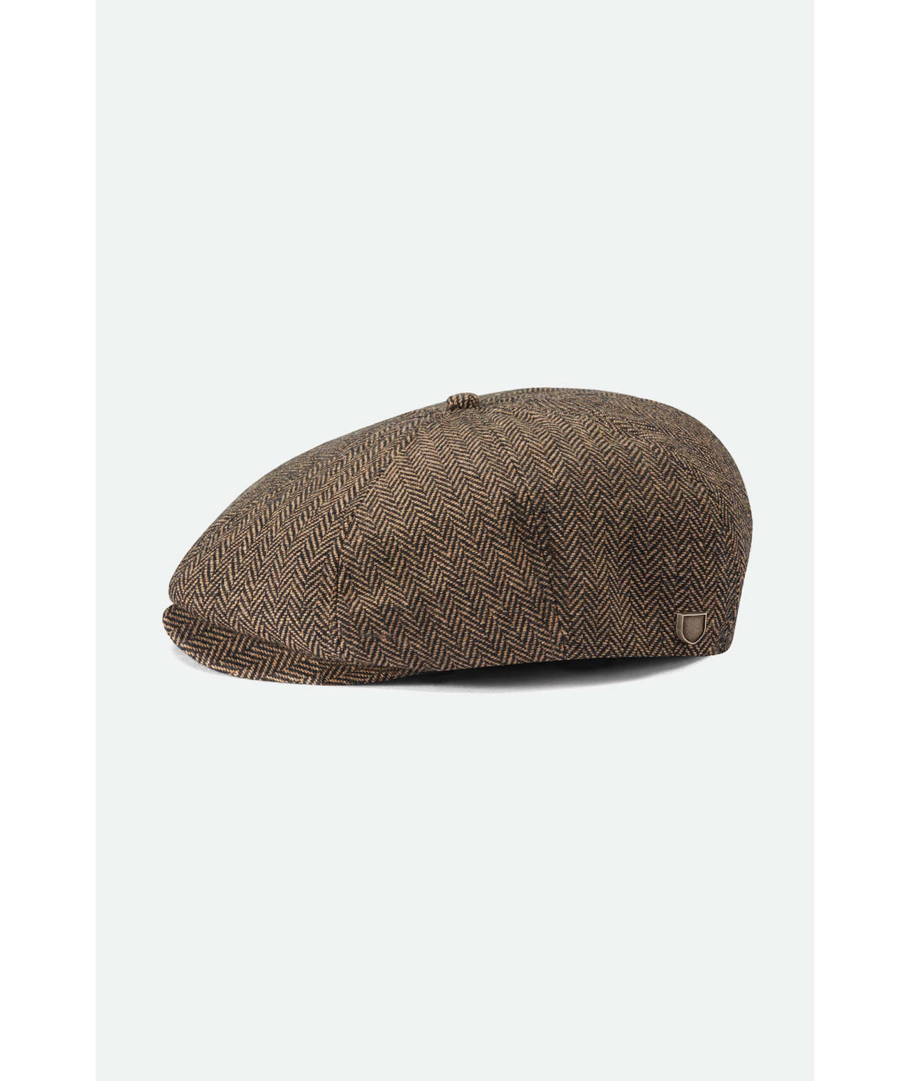 Brixton Brood Snap Cap - Brown/Khaki