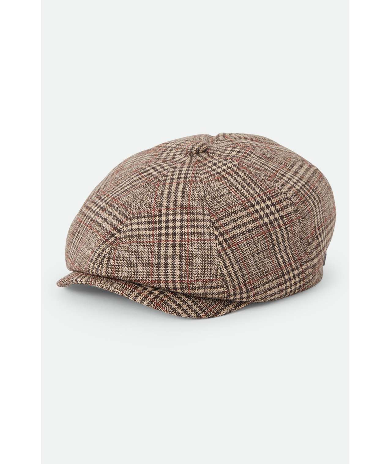 Brixton Brood Snap Cap - Brown/Tan/Red Plaid