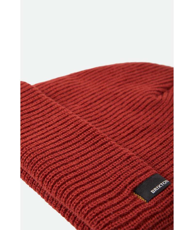 Brixton Heist Beanie - Red Earth