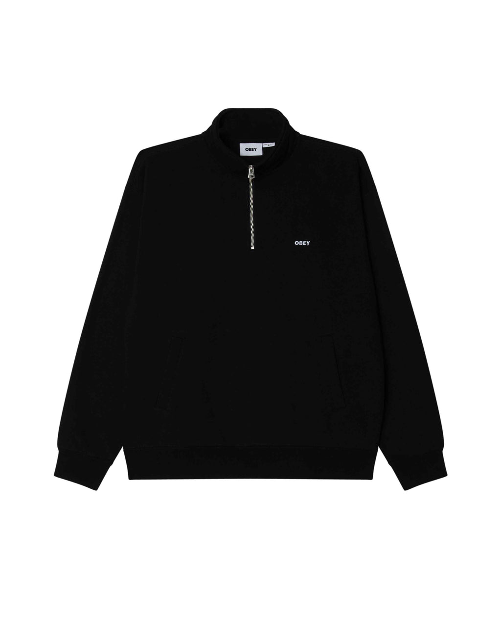 Men's Est. Works Bold Mockneck - Black