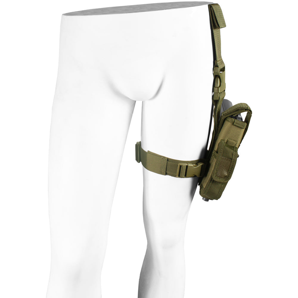 SAS TACTICAL LEG 5" HOLSTER - BLACK