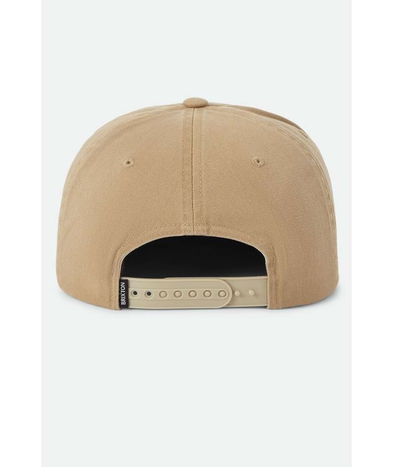 Brixton Trademark Snapback - British Khaki