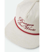 Brixton Burger She Wrote Snapback - Natural