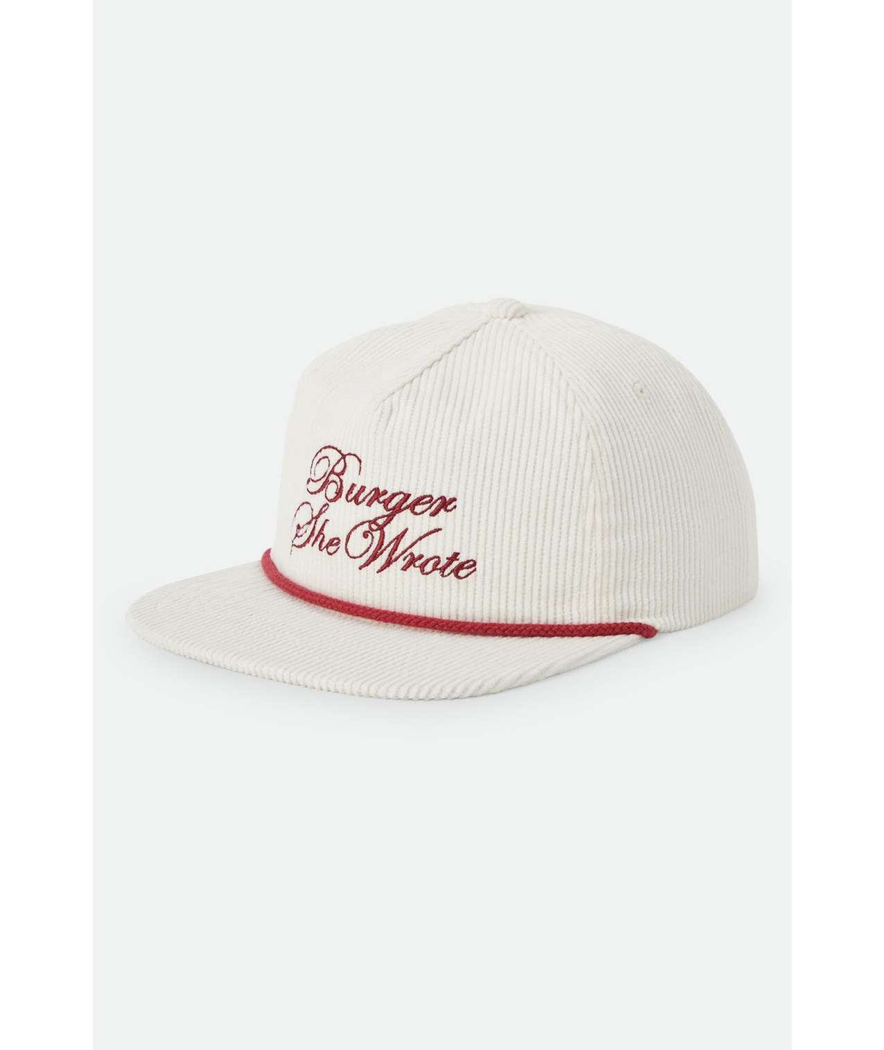 Brixton Burger She Wrote Snapback - Natural