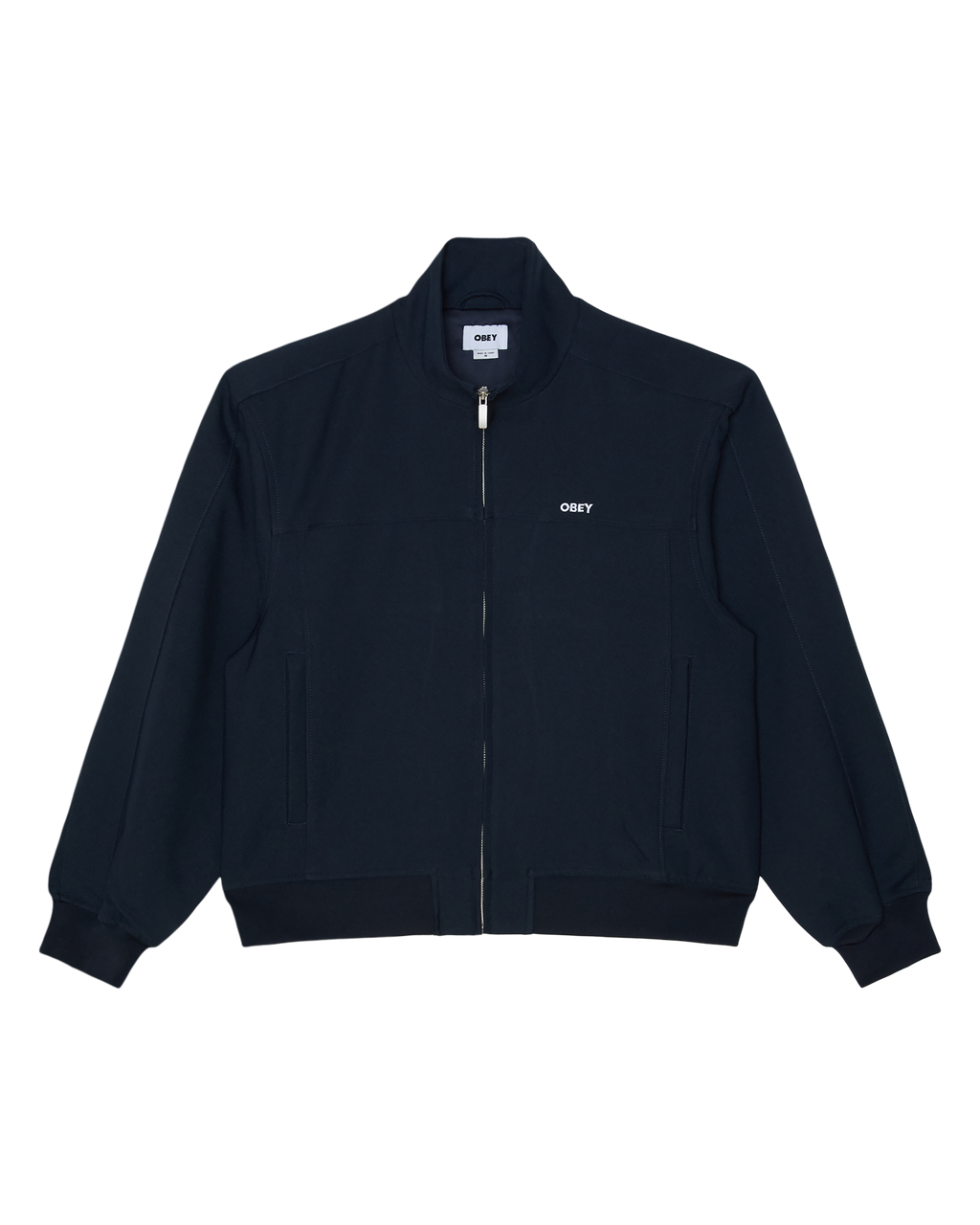 Men's Obey Tailored Track Jacket - Navy
