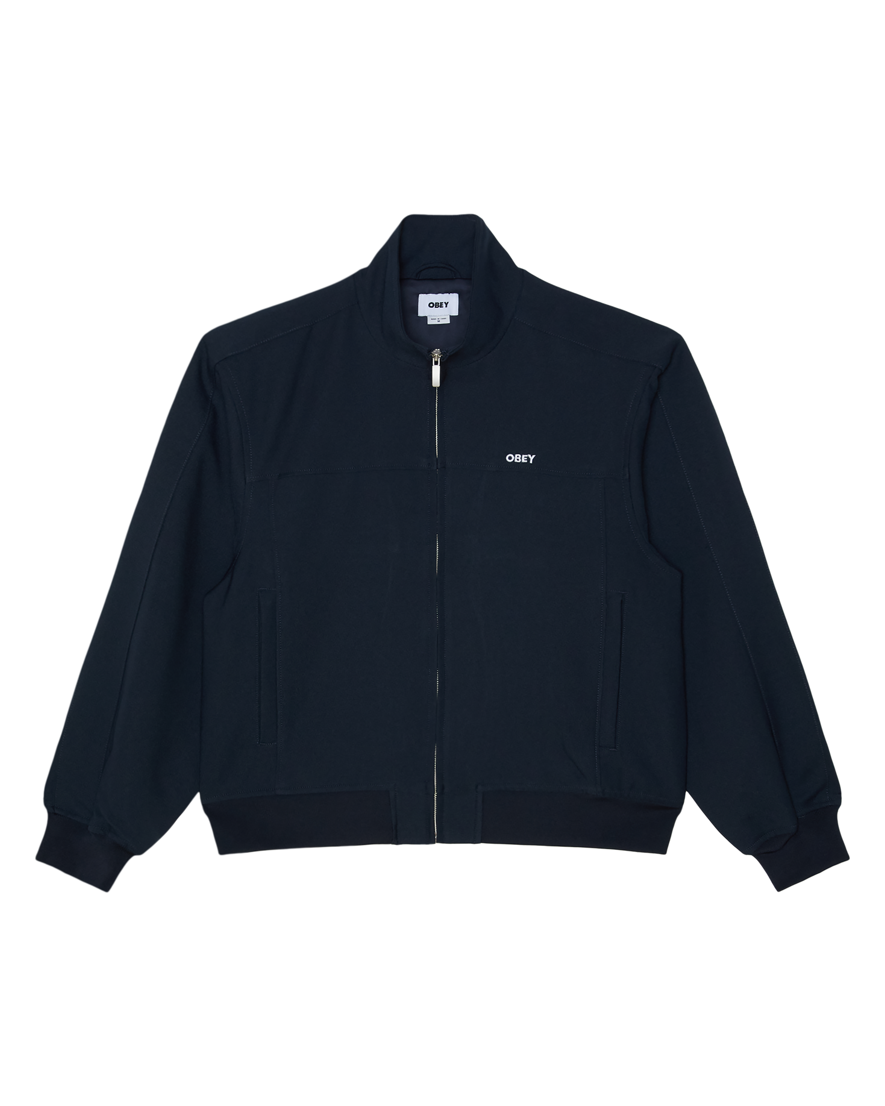 Men's Obey Tailored Track Jacket - Navy