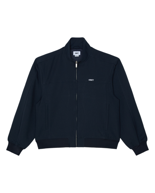 Men's Obey Tailored Track Jacket - Navy