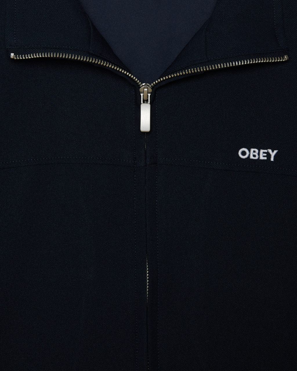 Men's Obey Tailored Track Jacket - Navy