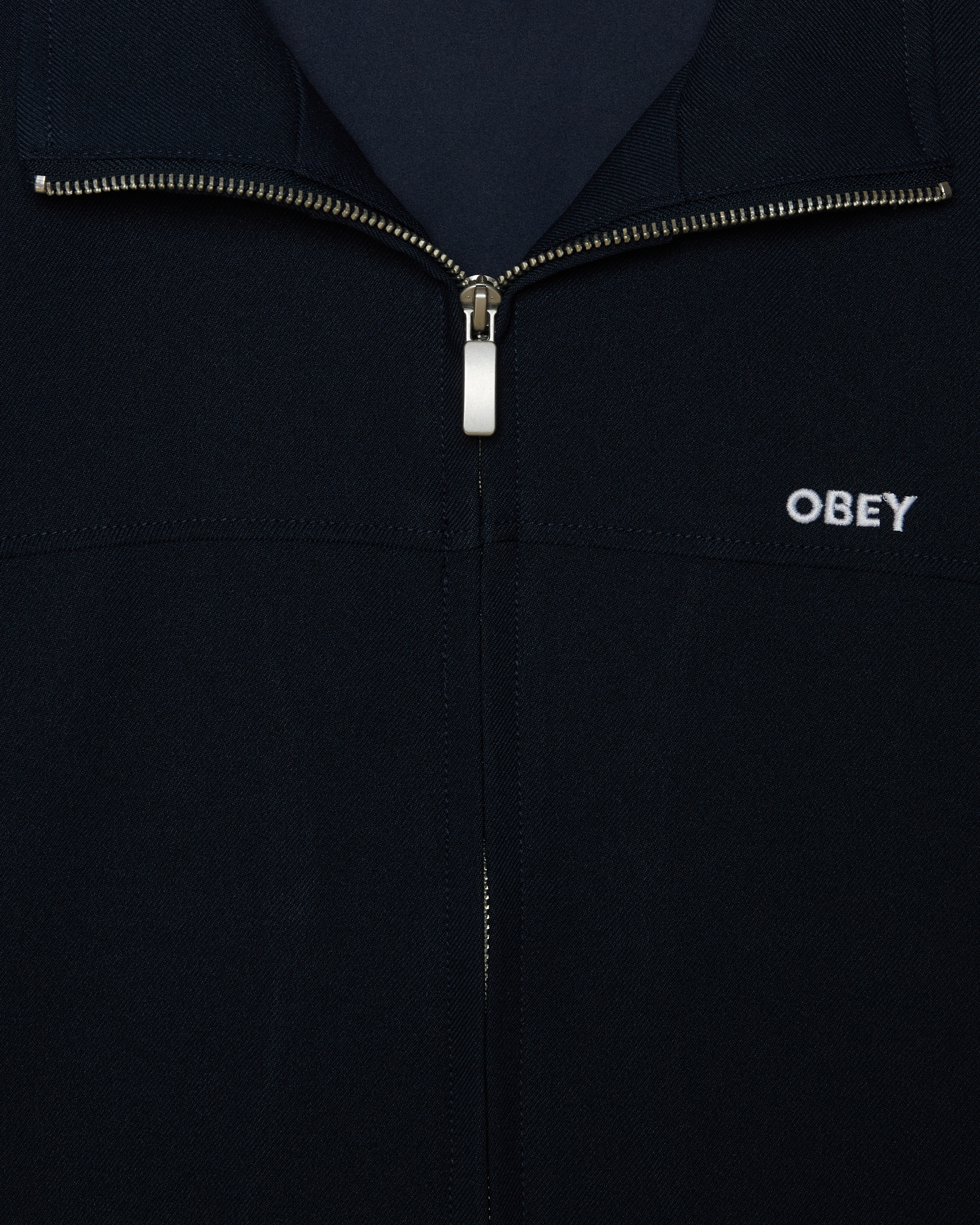 Men's Obey Tailored Track Jacket - Navy