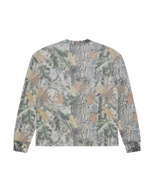 Men's Obey Post Thermal - Dusty Vintage Wood Camo