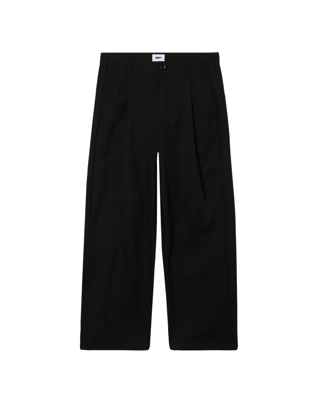 Men's Dean Pleated Pant - Black