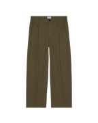 Men's Dean Pleated Pant - Stone Gray