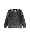 Men's Obey Spray Effect Sweater - Dark Black Multi
