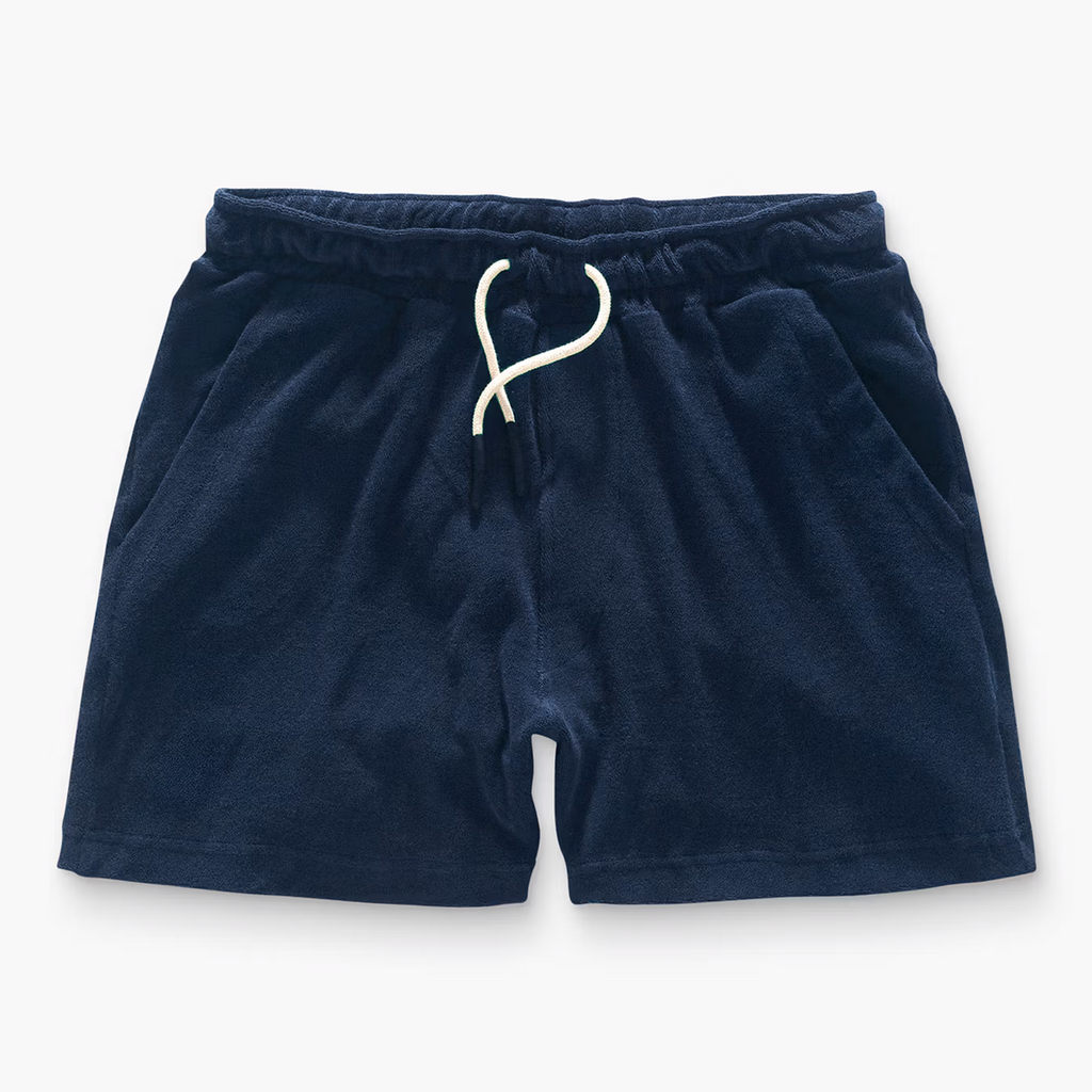 OAS Men's Navy Terry Shorts