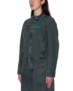 Women's Rove Moto Jacket - Yellow Tint Wash