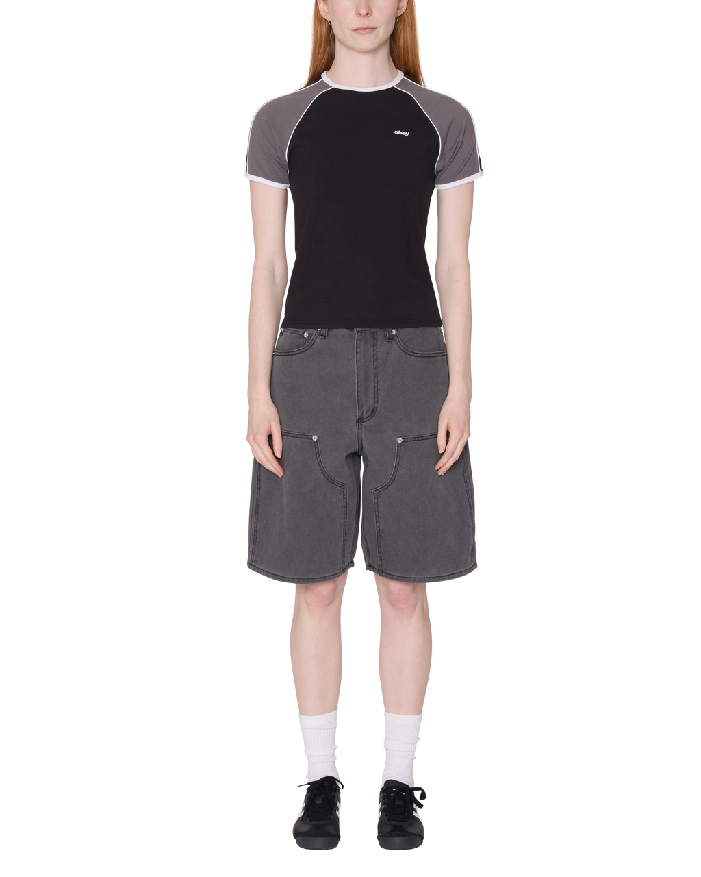 Replay Raglan Short Sleeve Tee