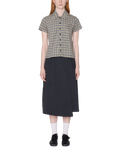 Lila Micro Check Polo Short Sleeve
