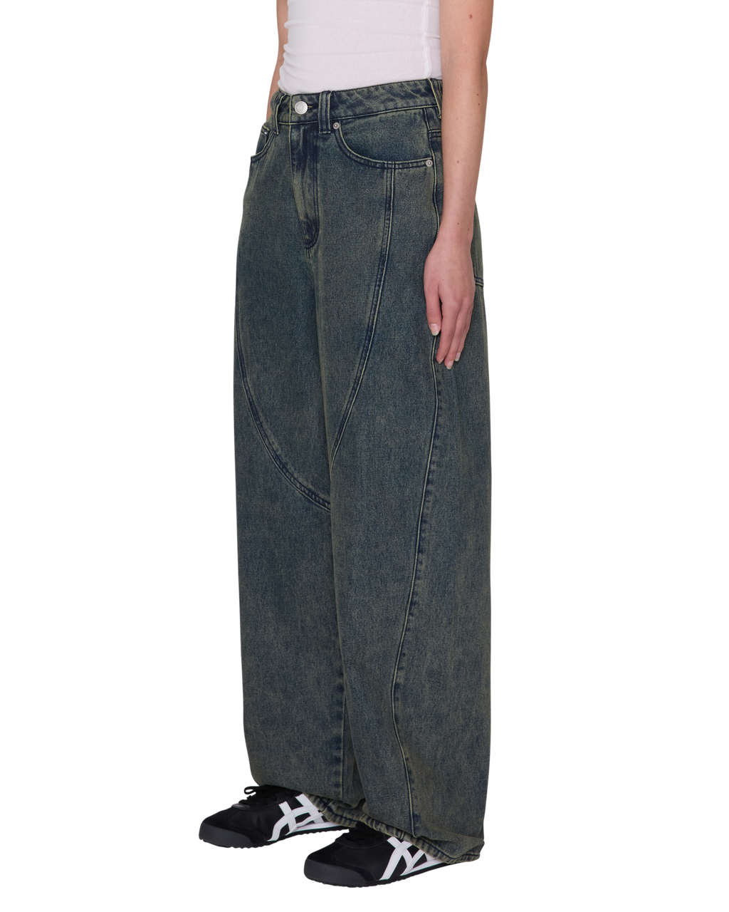 Women's Nana Denim - Yellow Tint Wash