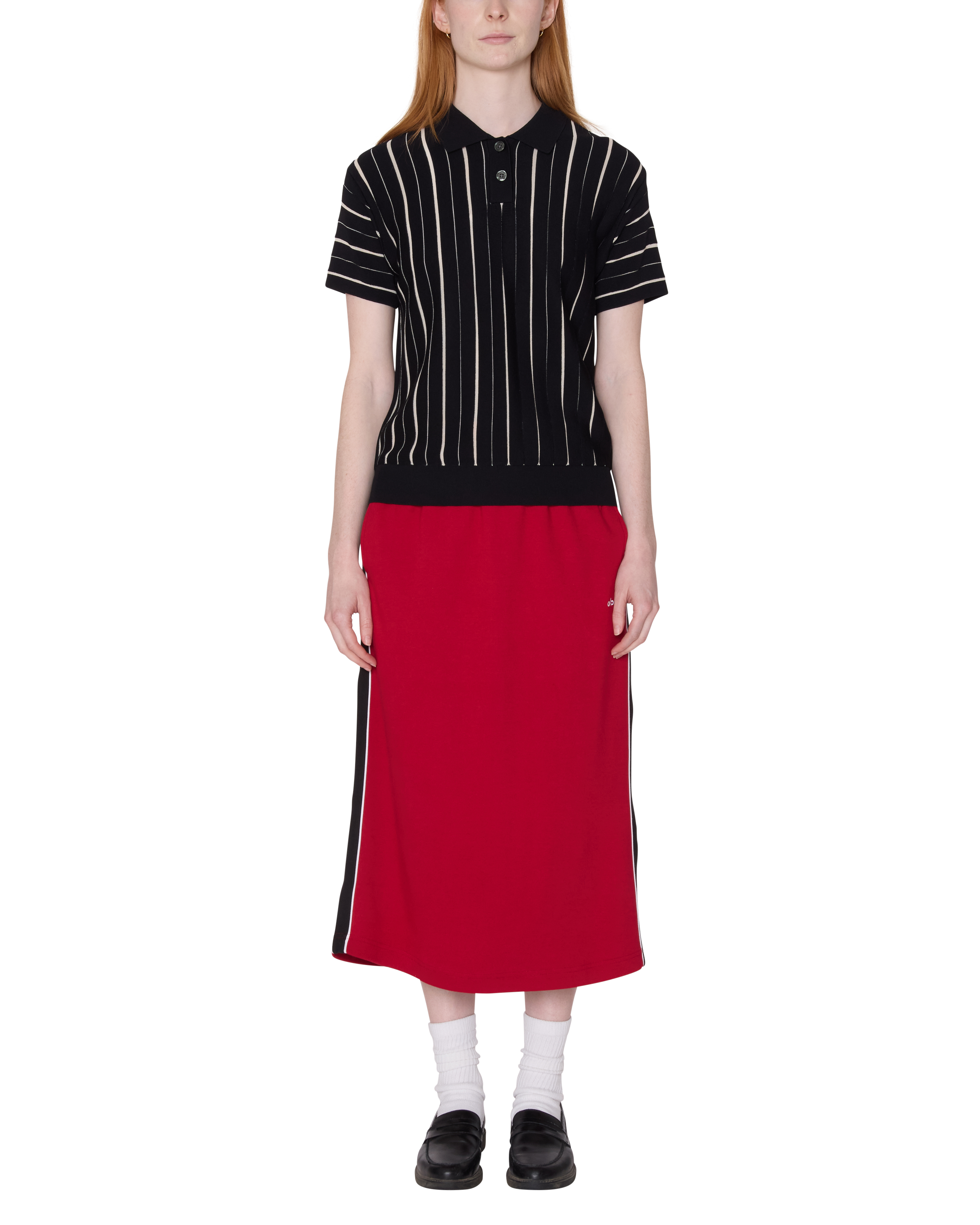 Arlo Stripe Polo Sweater