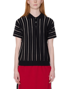 Arlo Stripe Polo Sweater